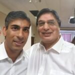 Harmesh Mal with Rishi Sunak Prime Minister of UK