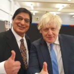 Harmesh Mal with Boris Johnson MP