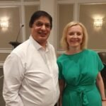 Harmesh Mal with Liz Truss